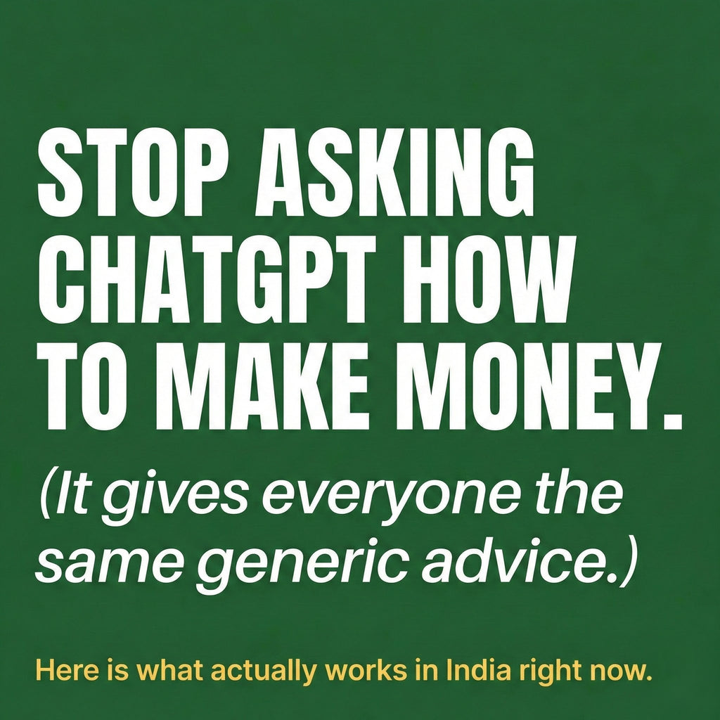 45 AI Side Hustles (Filtered from 300+ Ideas) 2026 Edition • India-Ready • Beginner-Friendly • Not a PDF