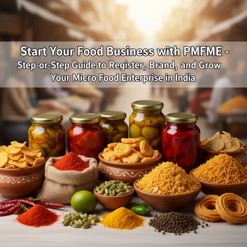 Food Business Made Simple - Step by step guide to start your business with PMFME scheme and 35% Subsidy/eBook